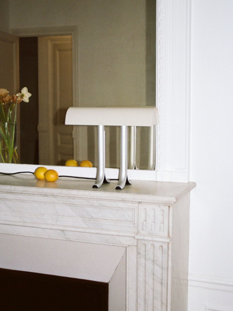 Lampe design Anagram Hay crème