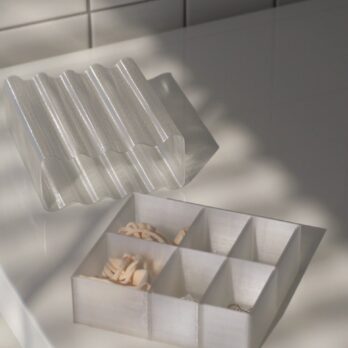 Boite à bijoux Varese imprimée en 3D par Argot Studio en vente à l'Objet, boutique de décoration à Royan
