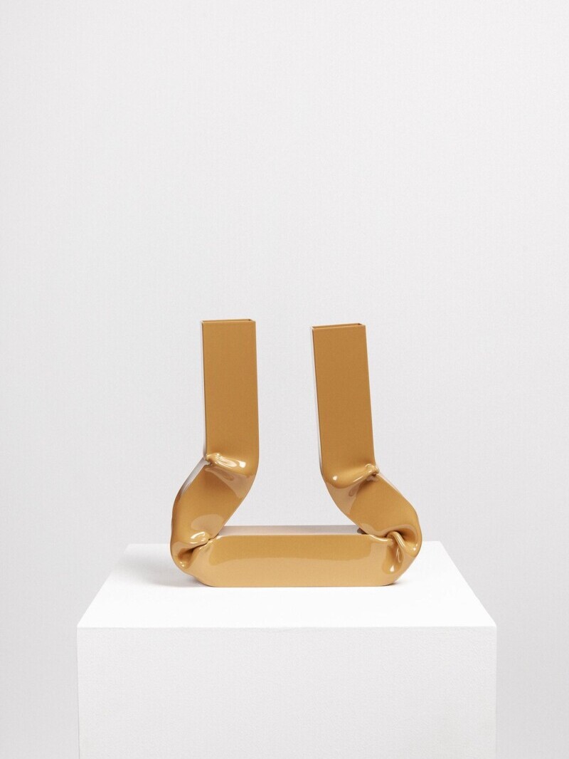 Vase vasi aot studio design objet royan couleur caramel