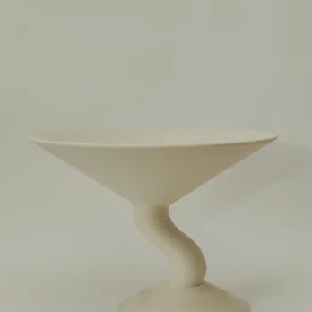 Coupe de fruit Wavy imprimée en 3D par Argot Studio en vente à l'Objet, boutique de décoration à Royan