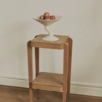 Coupe de fruit Wavy imprimée en 3D par Argot Studio en vente à l'Objet, boutique de décoration à Royan