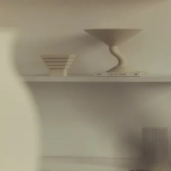 Coupe de fruit Wavy imprimée en 3D par Argot Studio en vente à l'Objet, boutique de décoration à Royan