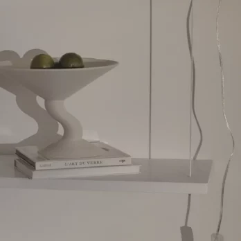 Coupe de fruit Wavy imprimée en 3D par Argot Studio en vente à l'Objet, boutique de décoration à Royan