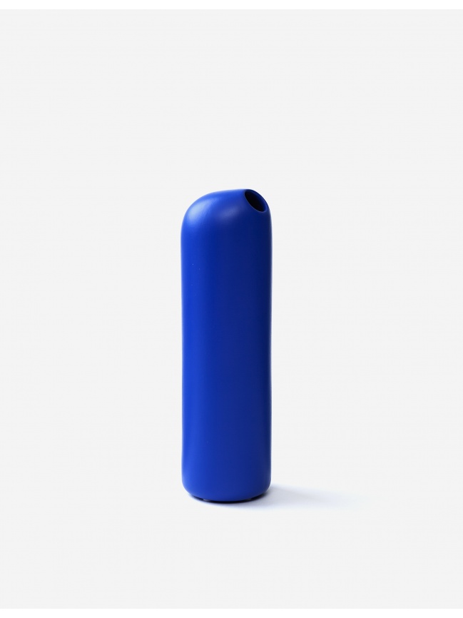 Moustache carafe o bleu fonce design objet royan