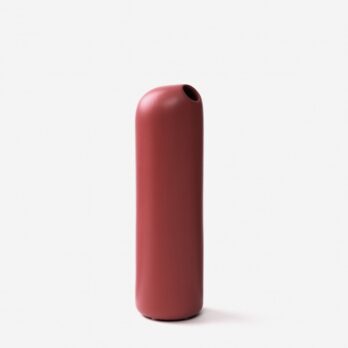 Moustache carafe o rouge terracotta design objet royan