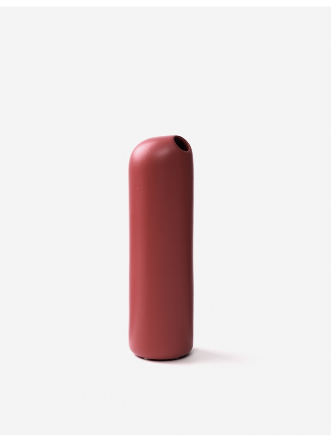 Moustache carafe o rouge terracotta design objet royan
