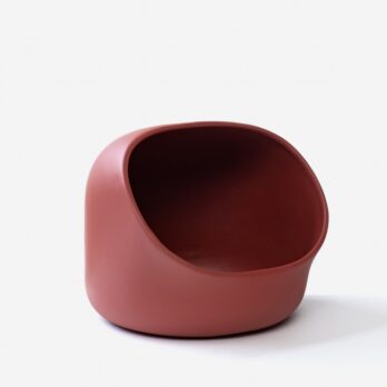 Corbeille à fruit Moustache rouge terracotta - L'Objet Royan