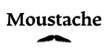 Logo Moustache - Décoration Design Royan