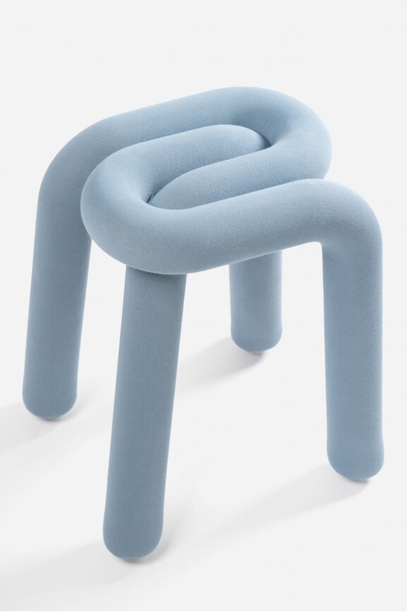 Tabouret Bold bleu ciel Moustache - L'Objet Royan - boutique déco design à Royan
