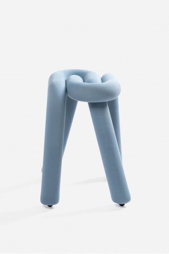 Tabouret Bold bleu ciel Moustache - L'Objet Royan - boutique déco design à Royan