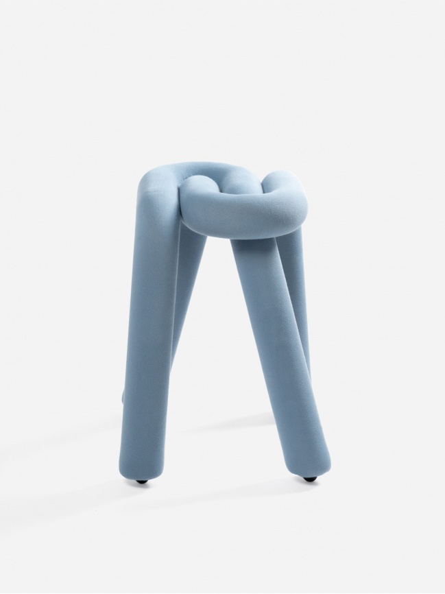 Tabouret Bold bleu ciel Moustache - L'Objet Royan - boutique déco design à Royan