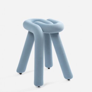 Tabouret Bold bleu ciel Moustache - L'Objet Royan - boutique déco design à Royan