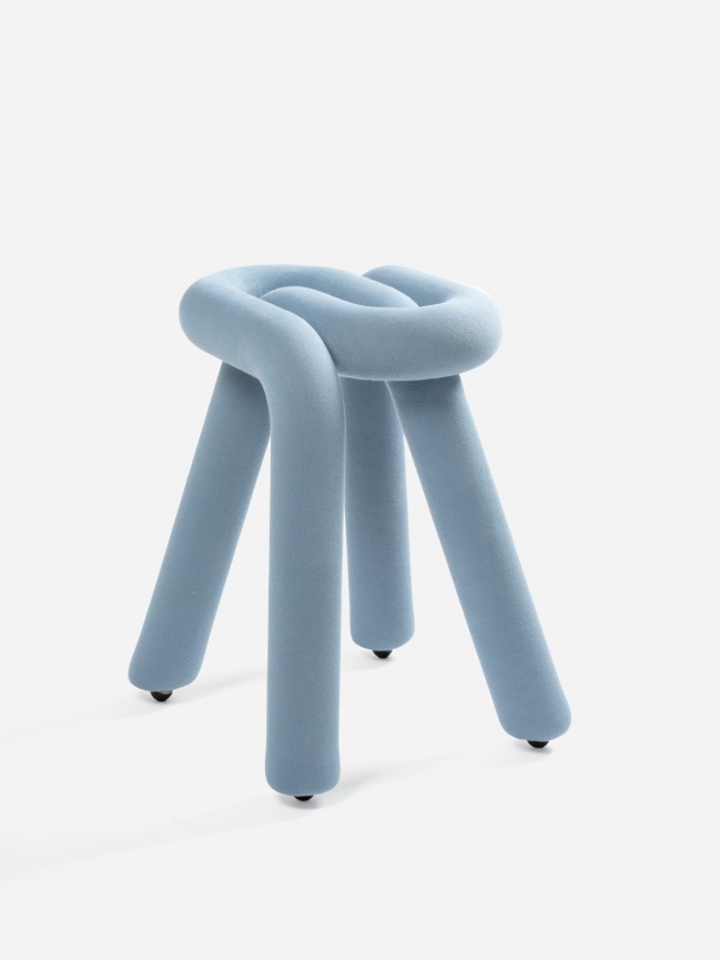 Tabouret Bold bleu ciel Moustache - L'Objet Royan - boutique déco design à Royan