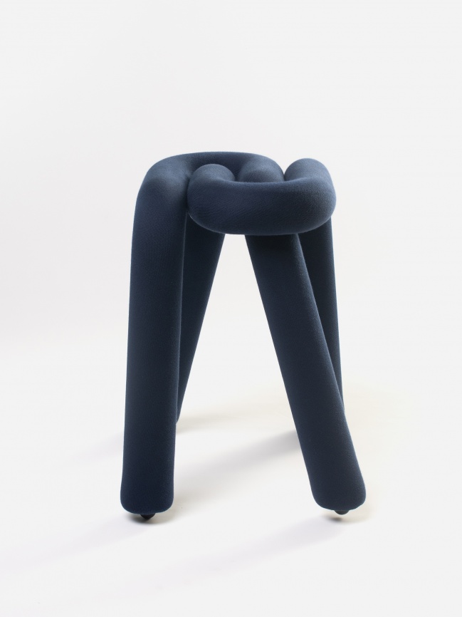 Tabouret Bold bleu Moustache - L'Objet Royan - boutique déco design à Royan