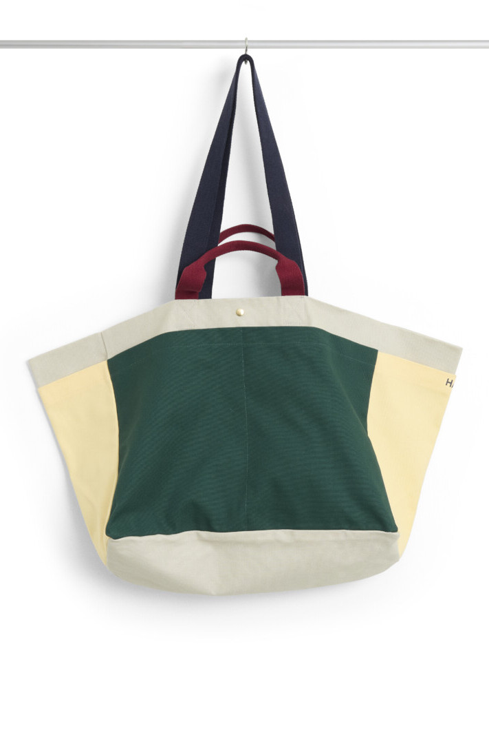sac weekend Hay vert coton bio - l'objet royan