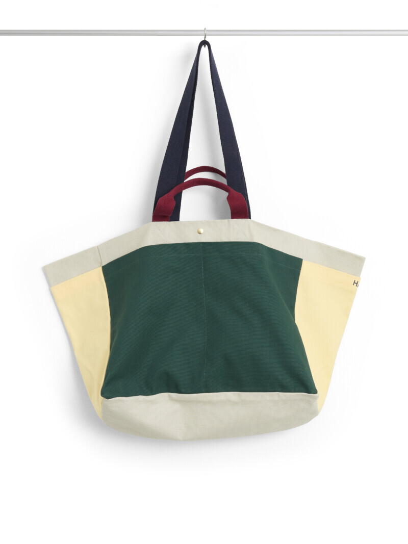 sac weekend Hay vert coton bio - l'objet royan