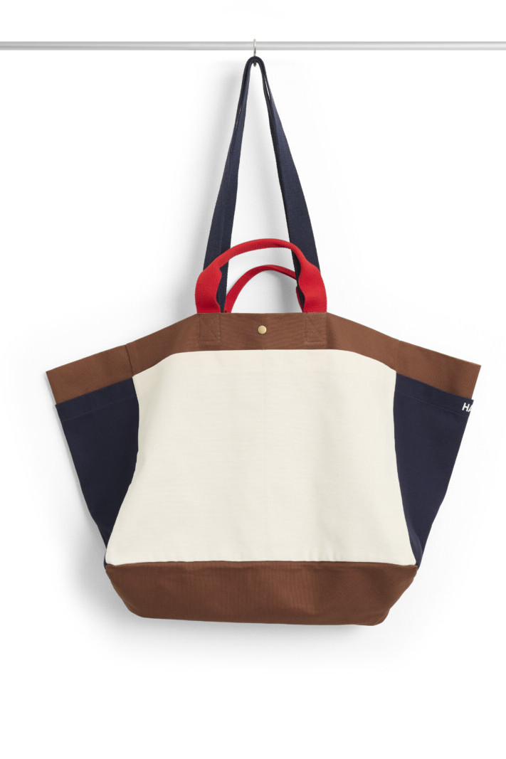 sac weekend Hay crème coton bio - l'objet royan