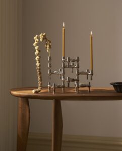 bougeoir bmf stoff nagel chrome