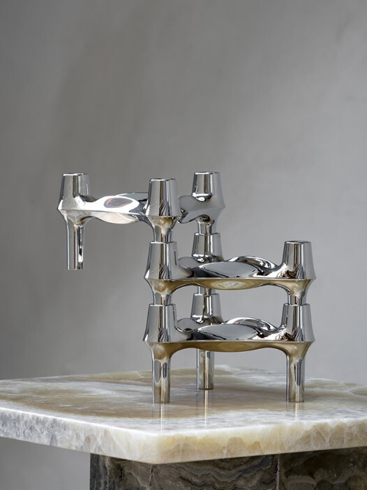 bougeoir bmf stoff nagel chrome