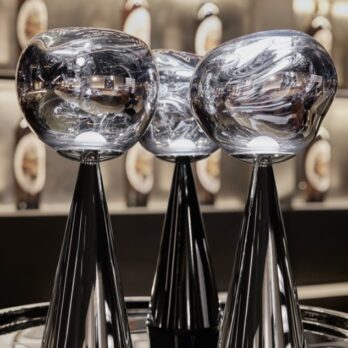 Lampe Melt portable chrome Tom Dixon