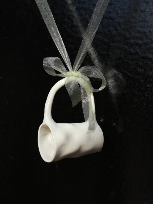 Méga mug Céju en grès blanc l'objet royan
