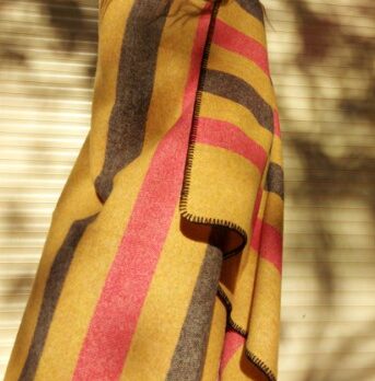 plaid juno pure laine vierge Lagomor made in italy - l'objet royan