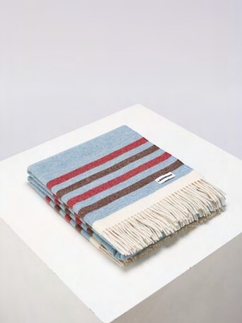 plaid elba pure laine vierge made in italy, lagomoro, l'objet royan