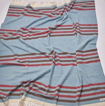plaid elba pure laine vierge made in italy, lagomoro, l'objet royan