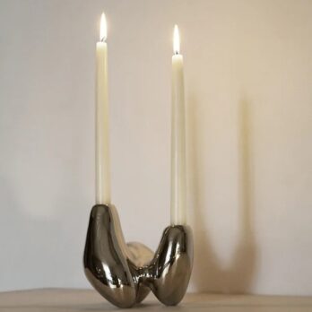 bougeoir Unity Hein Studio en laiton massif - L'objet royan