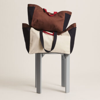 sac weekend Hay crème coton bio - l'objet royan
