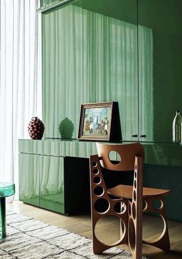 peinture laquée miroir - l'objet royan