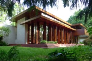 La Bachman Wilson House, conçue en 1952 par Frank Lloyd Wright. TARANTINO STUDIO
