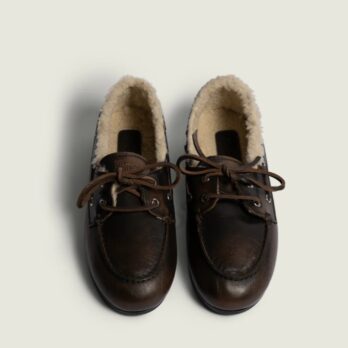 Chaussures bateau Posa cuir | L'Objet Royan