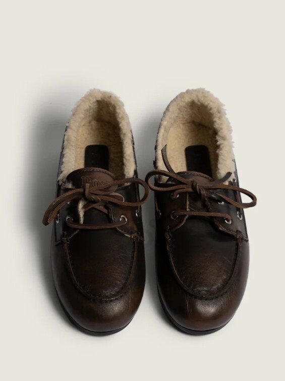 Chaussures bateau Posa cuir | L'Objet Royan