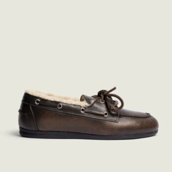 Chaussures bateau Posa cuir | L'Objet Royan