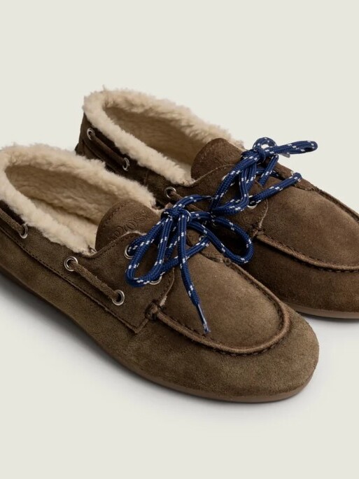 Chaussures bateau Posa suede | L'Objet Royan