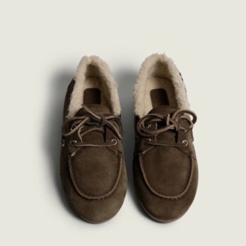 Chaussures bateau Posa suede | L'Objet Royan