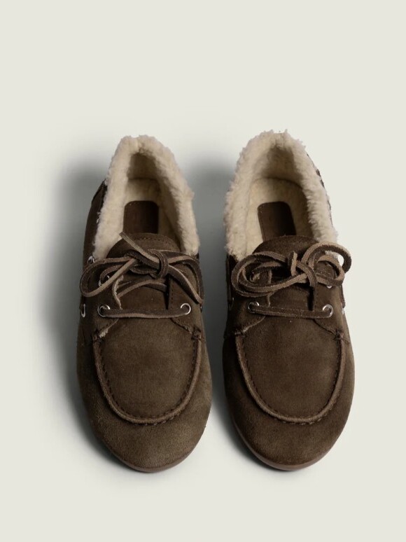 Chaussures bateau Posa suede | L'Objet Royan