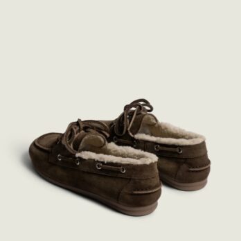 Chaussures bateau Posa suede | L'Objet Royan