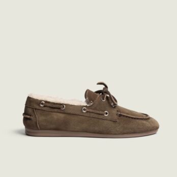 Chaussures bateau Posa suede | L'Objet Royan