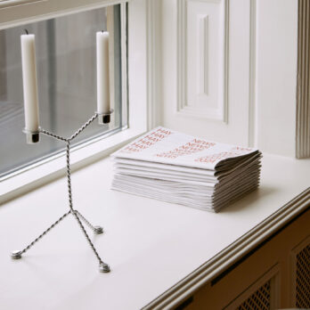 Chandelier Wire Hay métal torsadé chrome