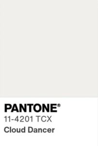 Pantone 2026 - Cloud dancer